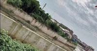 The lifeless body of an unknown man has been found in a storm drain at Takoradi