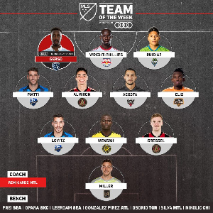 This was Mensah's second Team of the Week selection of the 2018 season