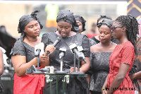 Mavis Acheampong, wife of the late Raphael Dwamena