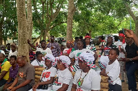 Cross section of NDC supporters at a function