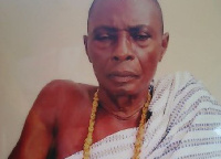 Nene Adjabeng Ashaley, the Chief Farmer of Anum Apapam