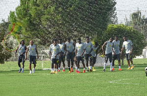 Black Stars Turkey Training