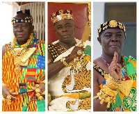 Asantehene, Okyenhene and Dormaahene