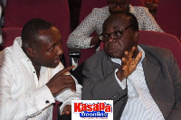 Acting General Secretary of the NPP, John Boadu and National Chairman Freddy Blay