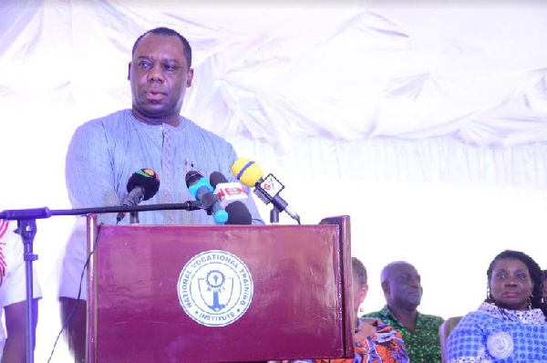 Matthew Opoku Prempeh is the Education Minister