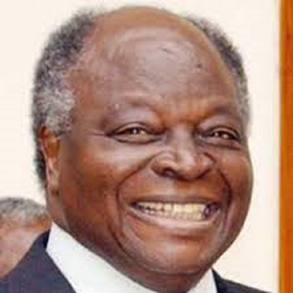 The late former Kenyan President, Mwai Kibaki