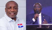 Kwabena Agyepong and Vice President Bawumia