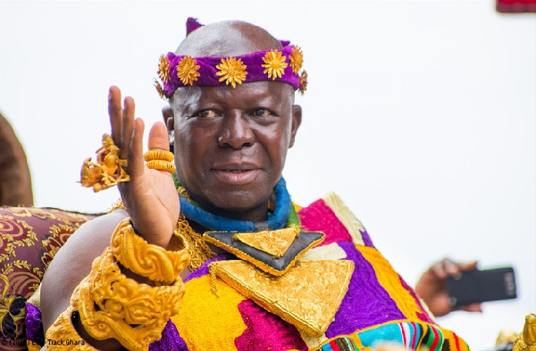 Otumfuo Osei Tutu II, owner and life patron of Asante Kotoko