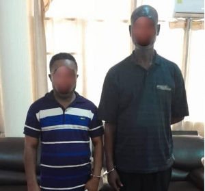 The two suspects have been remanded into custody by the Cape Coast District Court