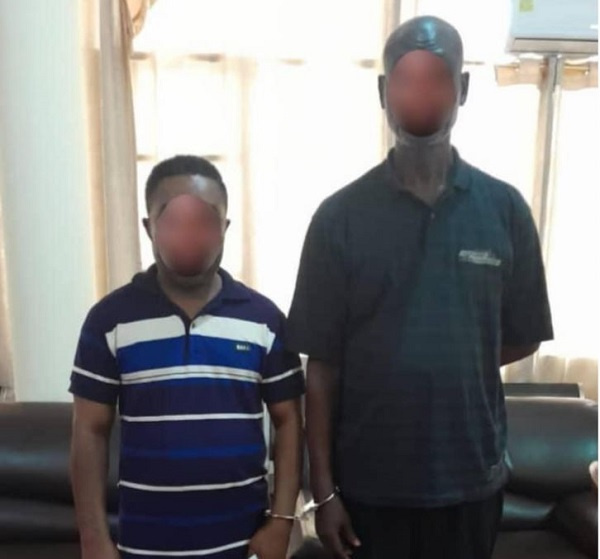 The two suspects have been remanded into custody by the Cape Coast District Court