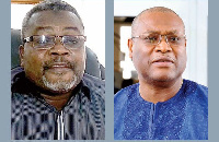 Alhassan Azong, Alex Segbefia have been interrogated over the double salary saga