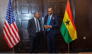 Energy Minister, Dr Matthew Opoku Prempeh, Sylvester Turner, Mayor of Houston in Texas-USA