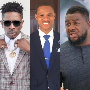 Shatta Wale, Lawyer Sosu and Bullgod