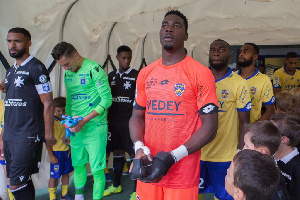 Ghanaian goalkeeper Lawrence Ati Zigi