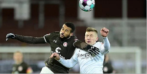 Daniel Kofi-Kyereh featured in St Pauli 2-1 win over Sandhausen