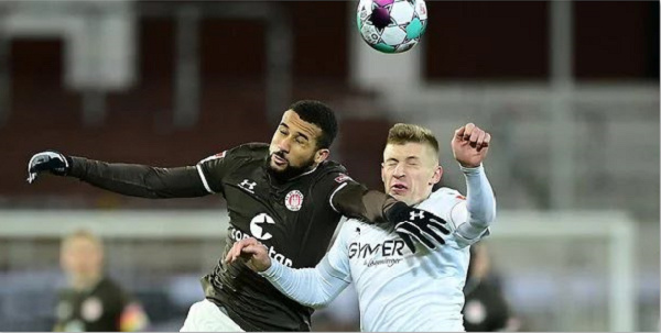 Daniel Kofi-Kyereh featured in St Pauli 2-1 win over Sandhausen