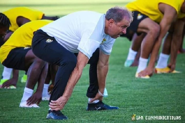 Black Stars coach Milovan Rajevac