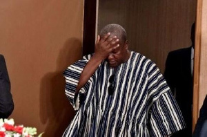 Mahama  Upset  