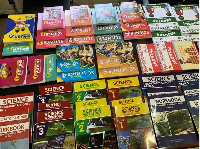 Display of SHS textbooks | File photo