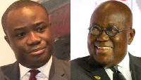 Felix Kwakye Ofosu and President Nana Akufo-Addo