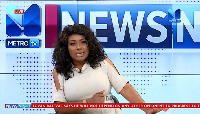 Bridget Otoo is hostess of News Night on Metro TV