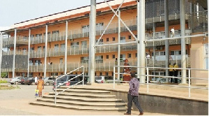 Entrance at Tamale Teaching Hospital