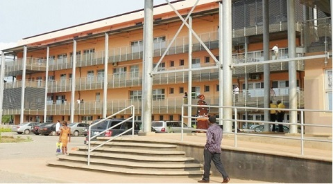 Entrance at Tamale Teaching Hospital