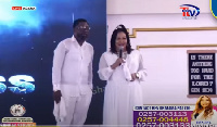 Agradaa and her husband Pastor Eric Oduro Korangteng