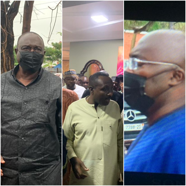 Alan Kyerematen, Dr. Mahamudu Bawumia and John Boadu were among those present