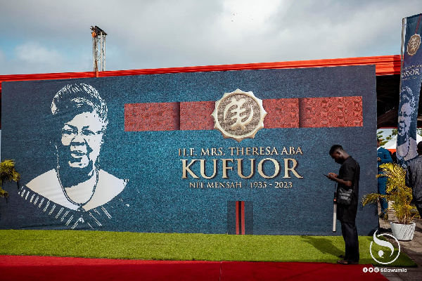 Theresa Kufuor died on October 1