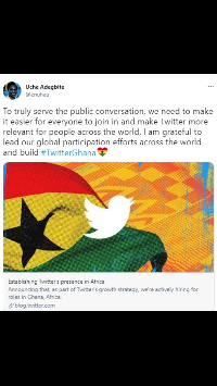 Twitter has established itself in Ghana