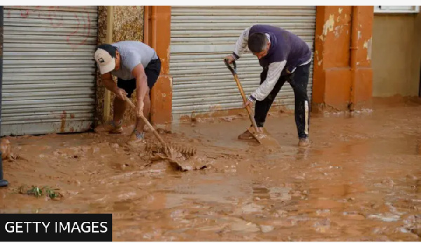 More than 1,000 troops have been deployed across Spain to help with rescue operations