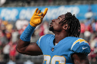 Los Angels Chargers cornerback, Samuel Asante