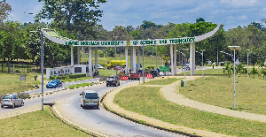 Entrance to the KNUST campus | File photo