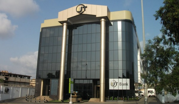 File photo of defunct UT Bank office in Accra