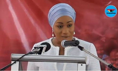 Samira Bawumia is wife of Vice President Dr.  Mahamudu Bawumia