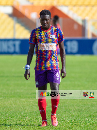 Hearts of Oak player, William Dankyi. Credit 442 and Stock