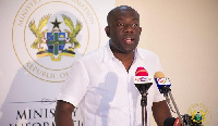 Information Minister, Kojo Oppong-Nkrumah