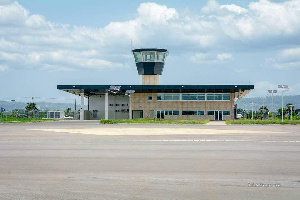 Construction of the Ho Airport began in 2015