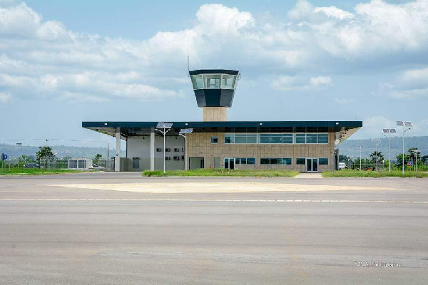 Construction of the Ho Airport began in 2015