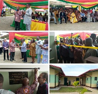 Health Minister, Kwaku Agyemang Manu commissioned the facility