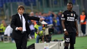 Kwadwo Asamoah worked under Conte at Juve