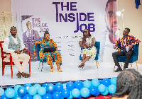 Anthony Dzamefe, has launched his first book, The Inside Job