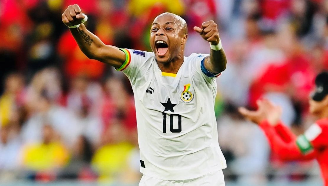 Ghana captain Andre Ayew