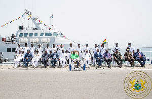 President Nana Addo Dankwa Akufo-Addo at the commissioning