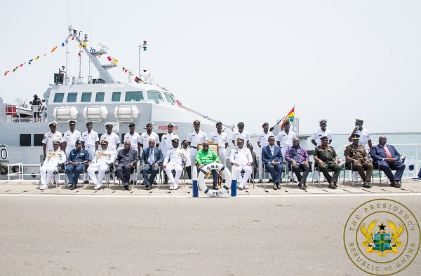 President Nana Addo Dankwa Akufo-Addo at the commissioning