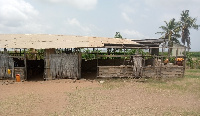 The dilapidated school block