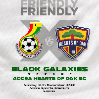 Black Galaxies vs Hearts of Oak