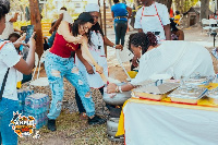 Participants at the festival