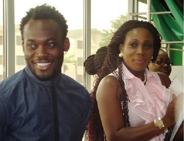 Akosua Puni and Michael Essien